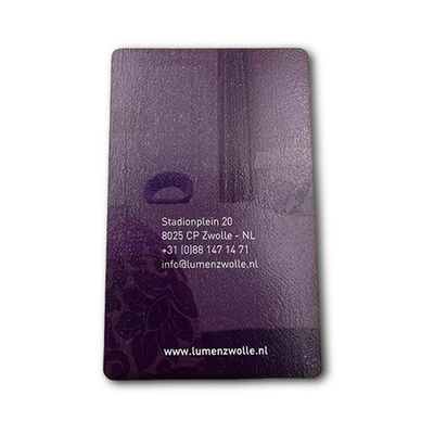 100 درصد چوب بازیافت شده کارت RFID کارت کلید اتاق هتل ضد آب