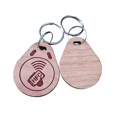 برچسب های کلیدی کنترل دسترسی هوشمند RFID چوبی / پلاستیکی / اپوکسی NFC