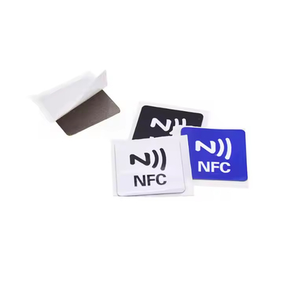 30mm 13.56mhz Ntag213 NFC Tag ضد فلز NFC استیکر پشتیبانی اندروید IOS