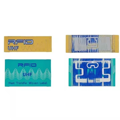 برچسب های پوشاک NFC غیرفعال برچسب های با بافت RFID برای لجستیک موجودی