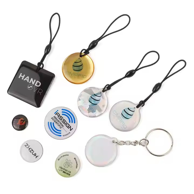برچسب NFC سفارشی 13.56 مگاهرتز Epoxy اشتراک گذاری رسانه های اجتماعی چسب Apple NFC Sticker